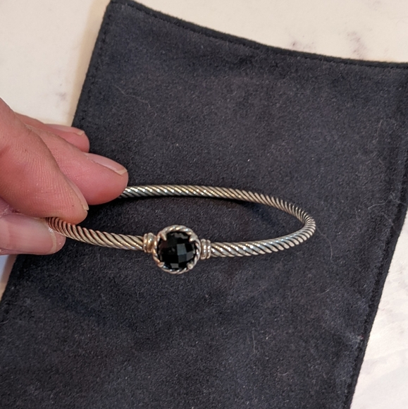 David yurman onyx bangle - Picture 7 of 8